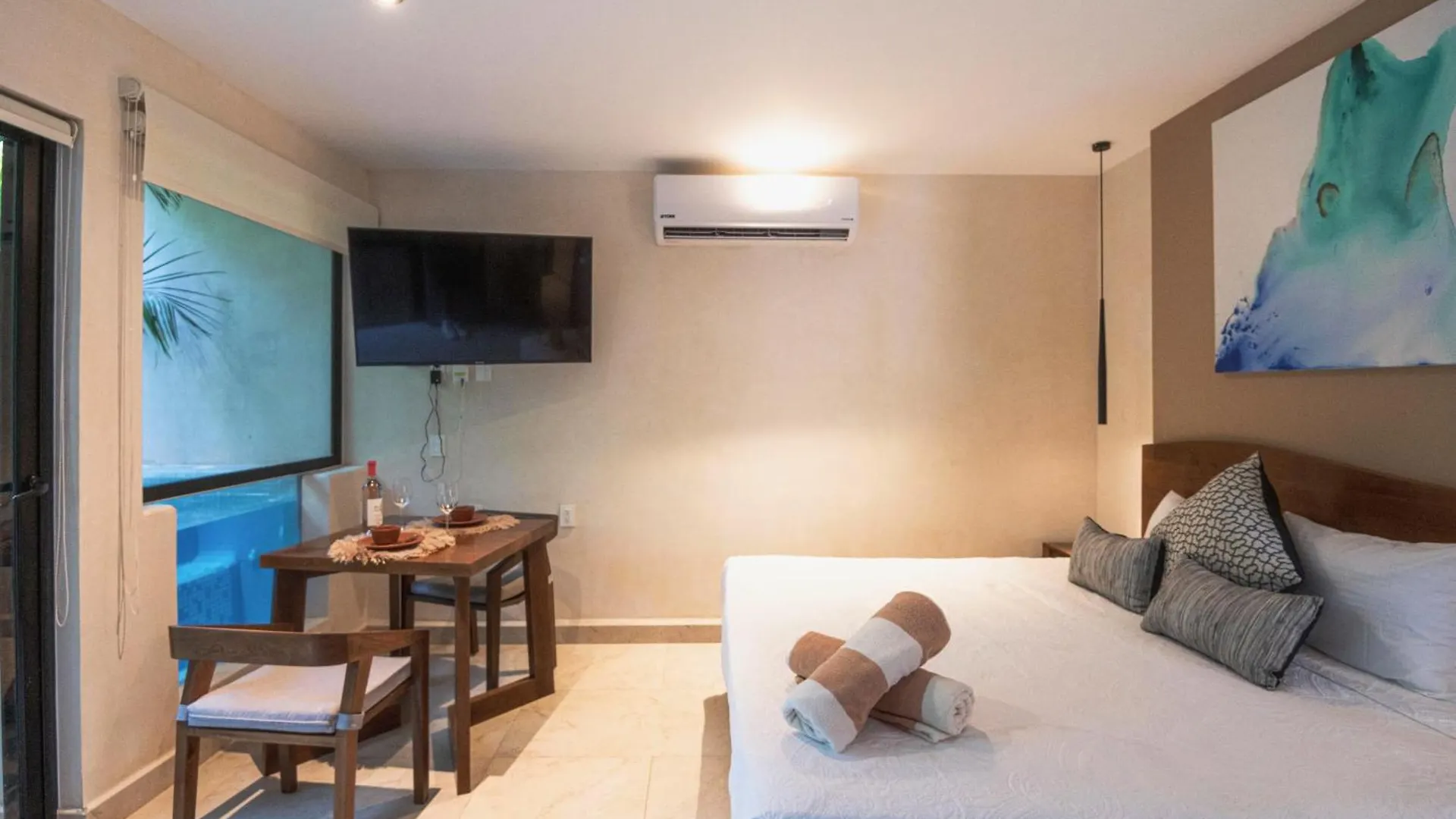 Cacao Tulum - Studio With Exterior Plunge Pool Washer & Dryer 0*,